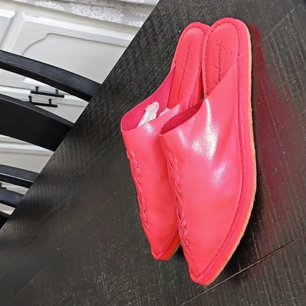 FREE PEOPLE LEATHER MULES FOR WOMEN - Picture 2 of 10